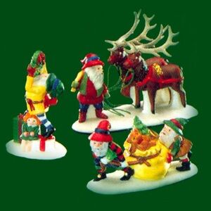 Dept 56 North Pole Series “Santa’s Littlee Helpers”